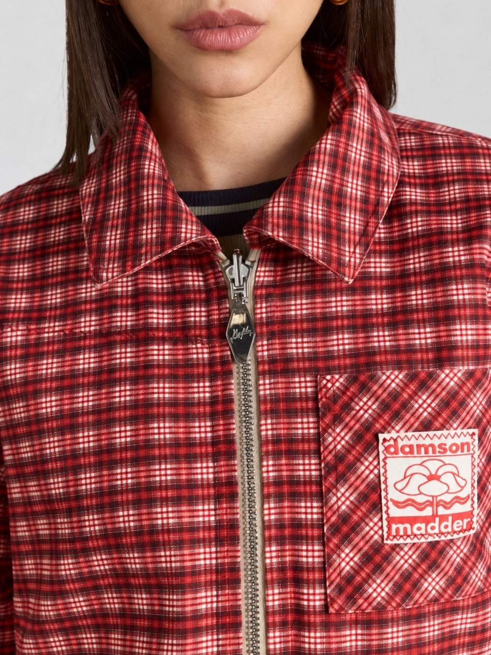 Damson Madder Marcelle Reversible Barn Jacket - Picture 5 of 6